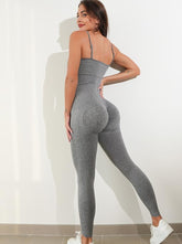 Damen Sexy Ganzanzug Einteiliger Jumpsuit Spaghettiträger Bauchkontrolle Strampler Ärmellos Bodysuit Outfits